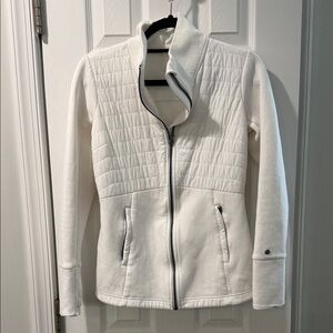 Calia by Carrie Underwood mixed material Women's White Quilted jacket